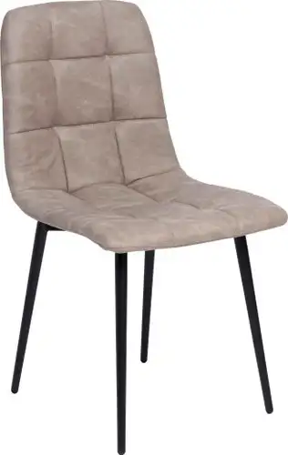 Стул Алвест AV 406-N (песочная замша Kiprus 03/черный) – изображение в каталоге