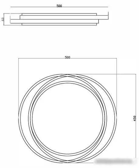 Припотолочная люстра Freya Lisoa FR10031CL-L98B – фото товара