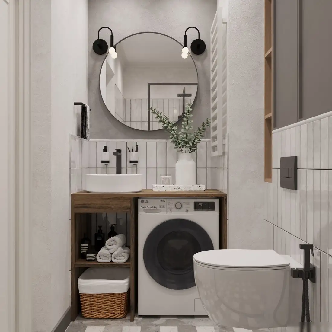 ЗОВ Тумба под умывальник Стамбул 100 S100LAW0LAWWM (аттик) – фото товара