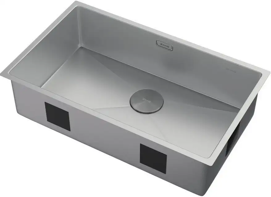 Кухонная мойка ZorG Zerox 74 U / IF Zurinox Steel - фото товара