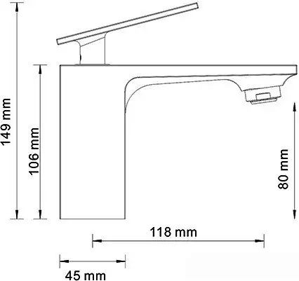 Смеситель Wasserkraft Alme 1503 - фото товара
