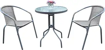 Обеденная группа Sundays LUC-TA21 (серый) – изображение в каталоге