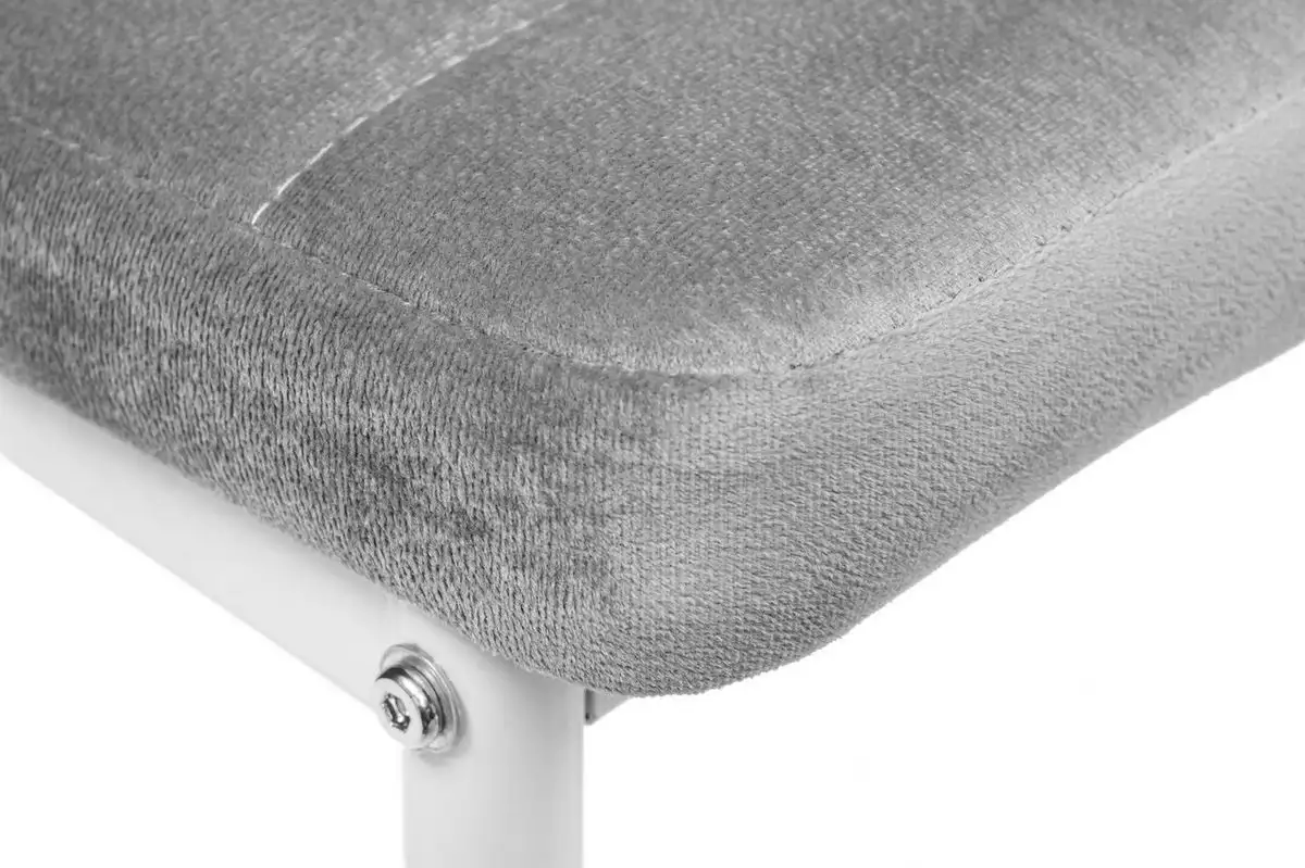 Стул Mio Tesoro Джия DC-060KD (2 шт, светло-серый/белый) – фото товара