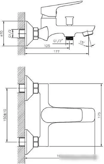 Смеситель Esko DL 54 - фото товара