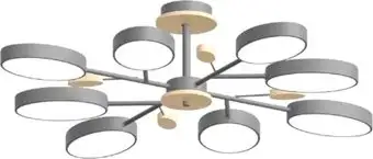 Припотолочная люстра LED4U L3221-850 GR – изображение в каталоге