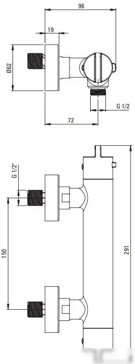 Смеситель Deante Stal BCH F4BT - фото товара