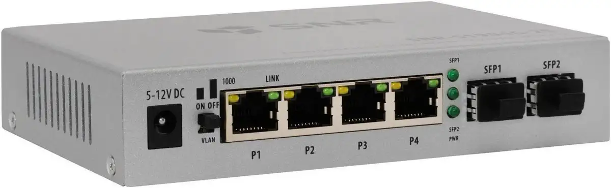 Неуправляемый коммутатор SNR SNR-S1904G-2S – фото товара