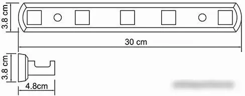 Крючок для ванны Wasserkraft Lippe K-6575 – фото товара