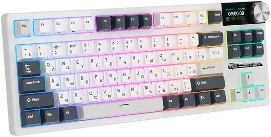 Клавиатура Royal Kludge S85 White Night (RK Cloud) – фото товара