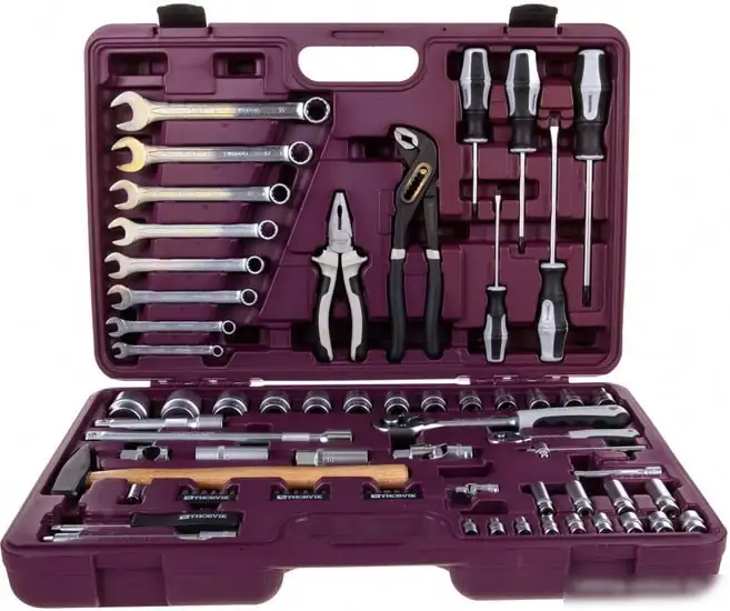 Универсальный набор инструментов Thorvik UTS0077MP (77 предметов) – фото товара