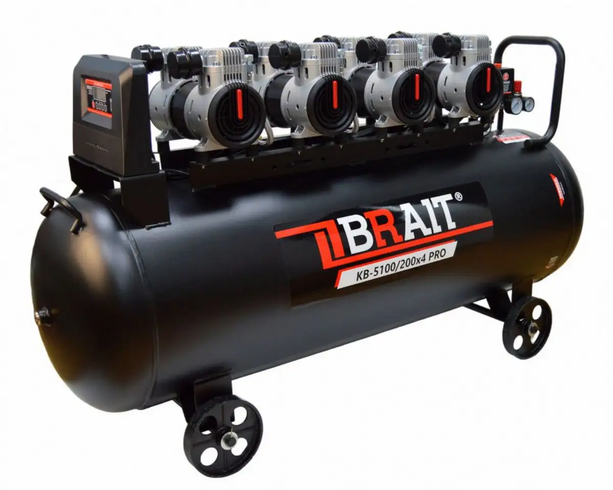 Компрессор Brait KB-5100/200X4 PRO – фото товара