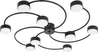 Подвесная люстра Escada 1180/9P (черный) – изображение в каталоге