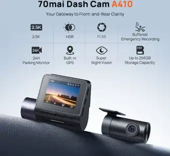 Видеорегистратор 70mai Dash Cam A410-1 (международная версия) – изображение в каталоге