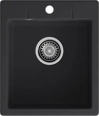 Кухонная мойка GranFest Urban UR-242 (черный) - изображение в каталоге