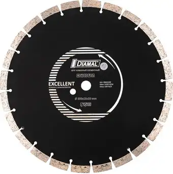 Отрезной диск алмазный Diamal DMTP10S350