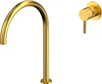 Смеситель Whitecross Y1219GLB (брашированное золото) - изображение в каталоге