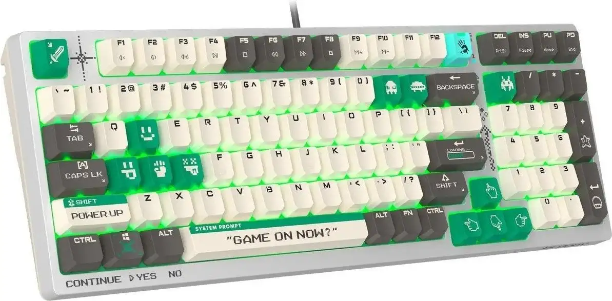 Клавиатура A4Tech Bloody S98 Pixels Green (Bloody BLMS Red Plus, нет кириллицы) – фото товара