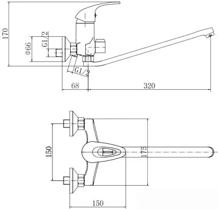 Смеситель Fashun A2203 - фото товара