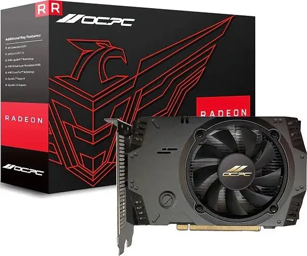Видеокарта OCPC Radeon RX 550 SE 4GB GDDR5 OCVARX550G4SE – фото товара