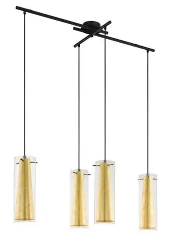 Подвесная люстра Eglo Pinto Gold 97653 – изображение в каталоге
