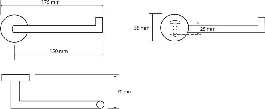 Держатель для туалетной бумаги Bemeta Coral 158212032 (кофейно-золотой) – фото товара