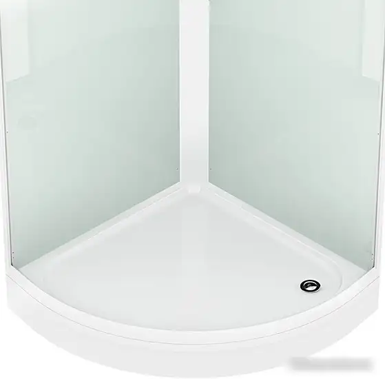 Душевая кабина Domani-Spa Simple 99 Eco DS01EcSm99LWCl00-V1.2 (белый/прозрачное стекло) - фото товара