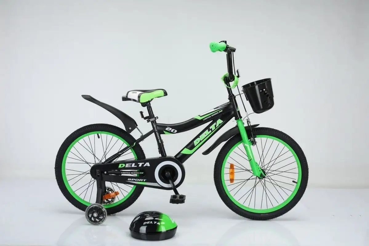 Детский велосипед Delta Sport 2005 20 (зеленый, разобранный, в коробке) – фото товара