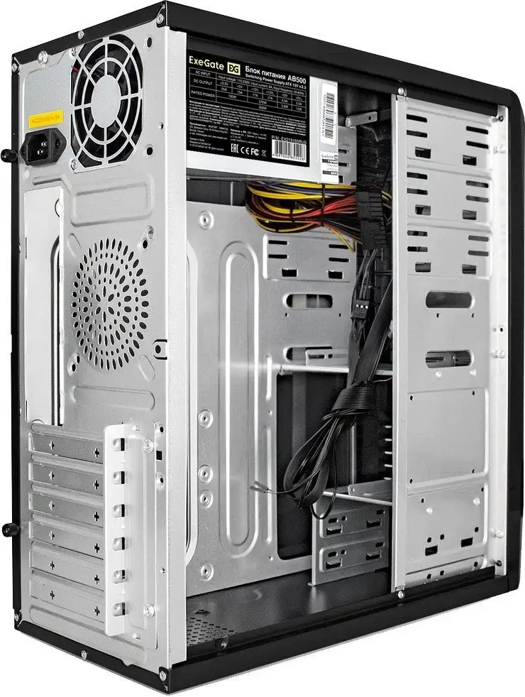 Корпус ExeGate CP-606U-AB500 EX292997RUS – фото товара