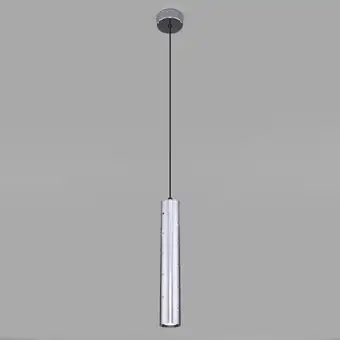 Люстра средней высоты Elektrostandard 50214/1 LED (хром) – изображение в каталоге