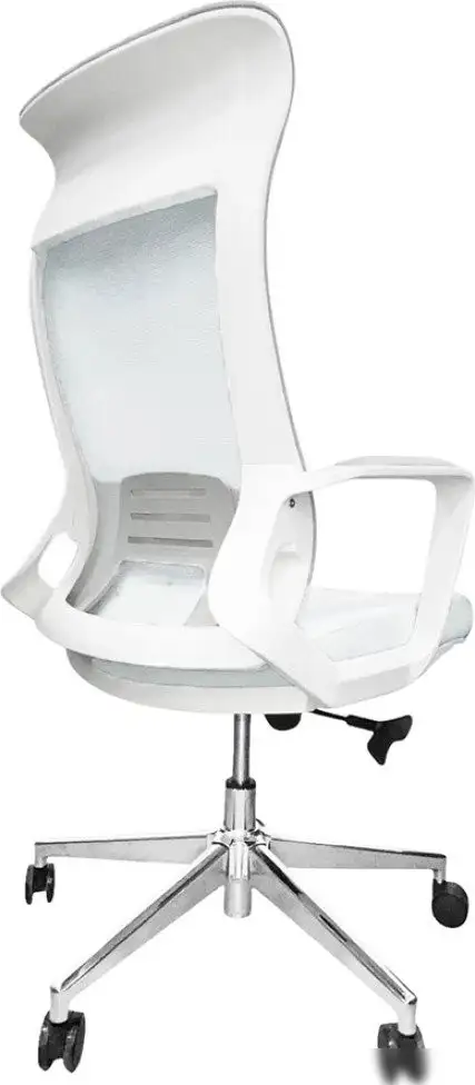 Офисное кресло SitUp Record White Chrome (Light Grey) – фото товара