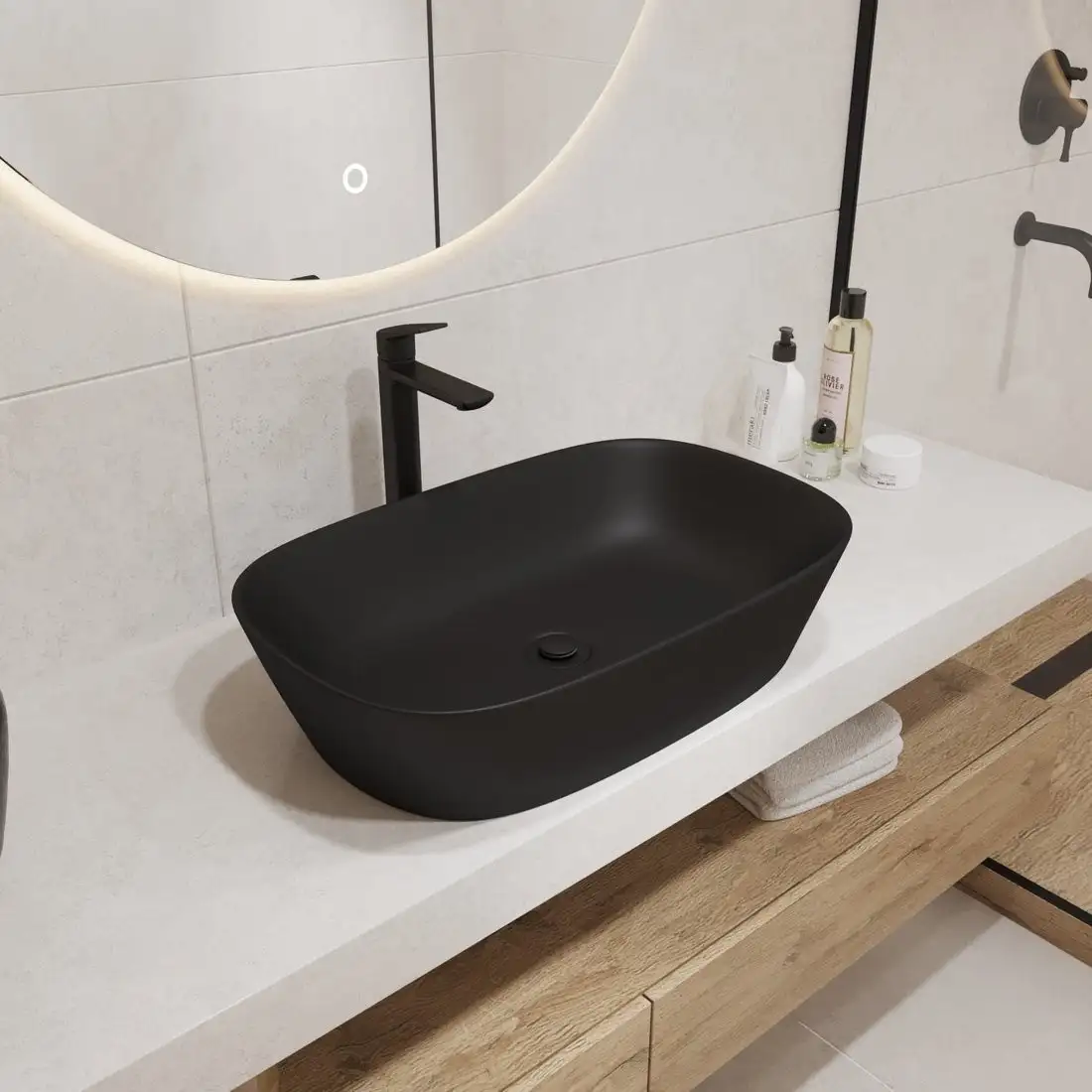 Умывальник Lauter 21393-60-A + клапан 21190B - фото товара