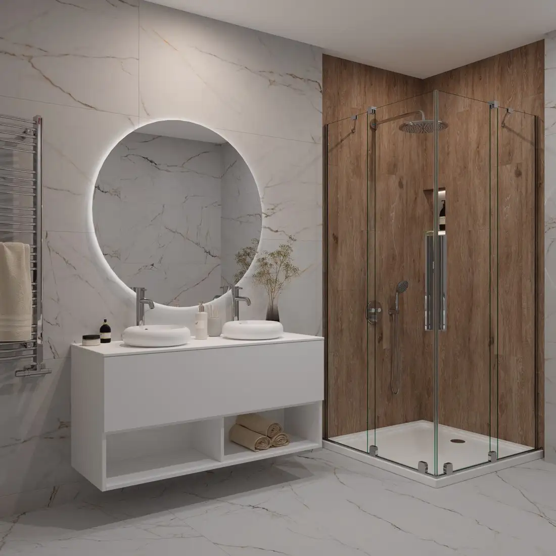 ЗОВ Полка Кито 120 SKW120 (белый) – фото товара