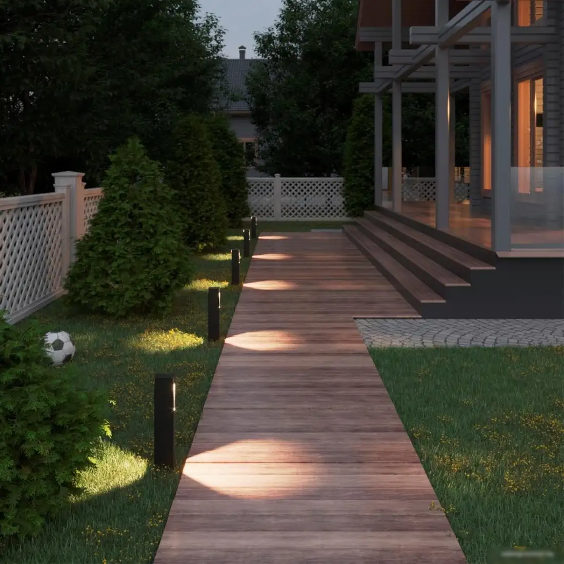 Садовый светильник Odeon Light Gala 6658/14GL