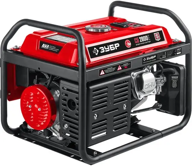 Бензиновый генератор Зубр СБ-2800Е – фото товара