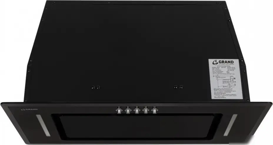Кухонная вытяжка Grand Belfor Push 60 (черный) - фото товара