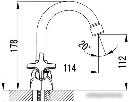 Смеситель Kaiser Crystal 28111 - фото товара
