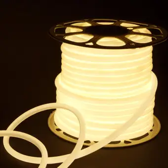 Гибкий неон Elektrostandard 220V 9.6W 144Led 2835 IP67 круглый дневной белый a052996 – изображение в каталоге