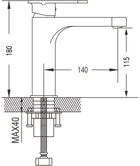 Смеситель Shevanik S8701H - фото товара
