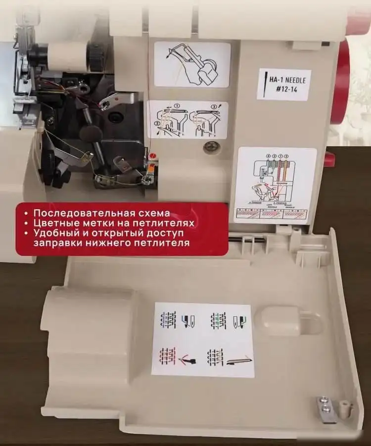 Оверлок Jaguar Atacama - фото товара