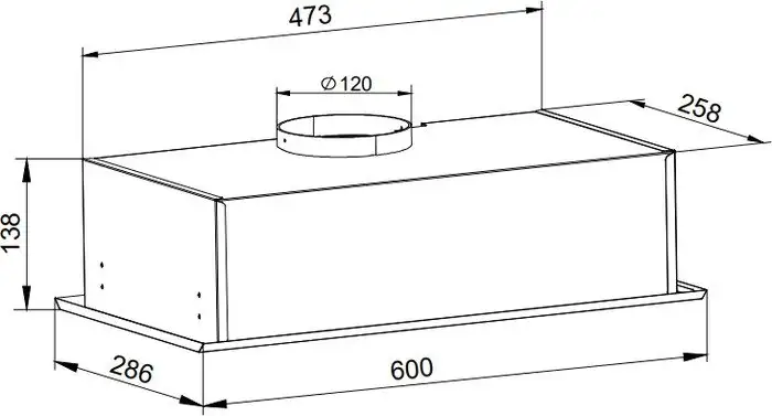 Кухонная вытяжка Grand Fleet (белый) - фото товара