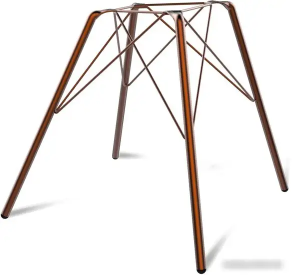 Стул Sheffilton SHT-ST38/S37 (ночное затмение/медный металлик) – фото товара