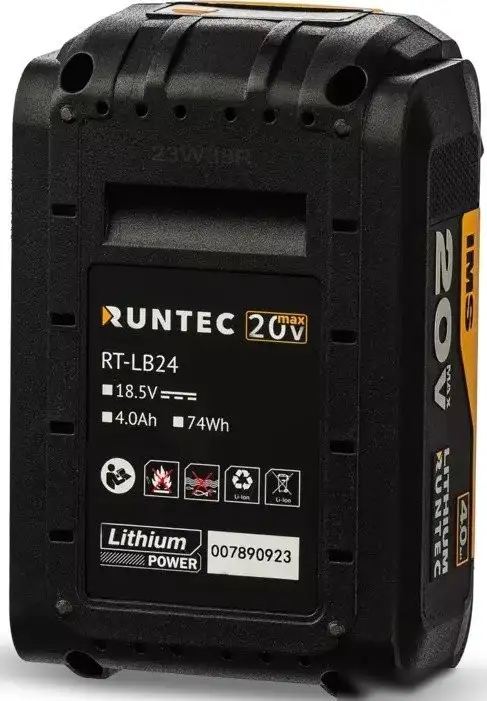 Аккумулятор Runtec RT-LB24 (20В/4 Ач) – фото товара