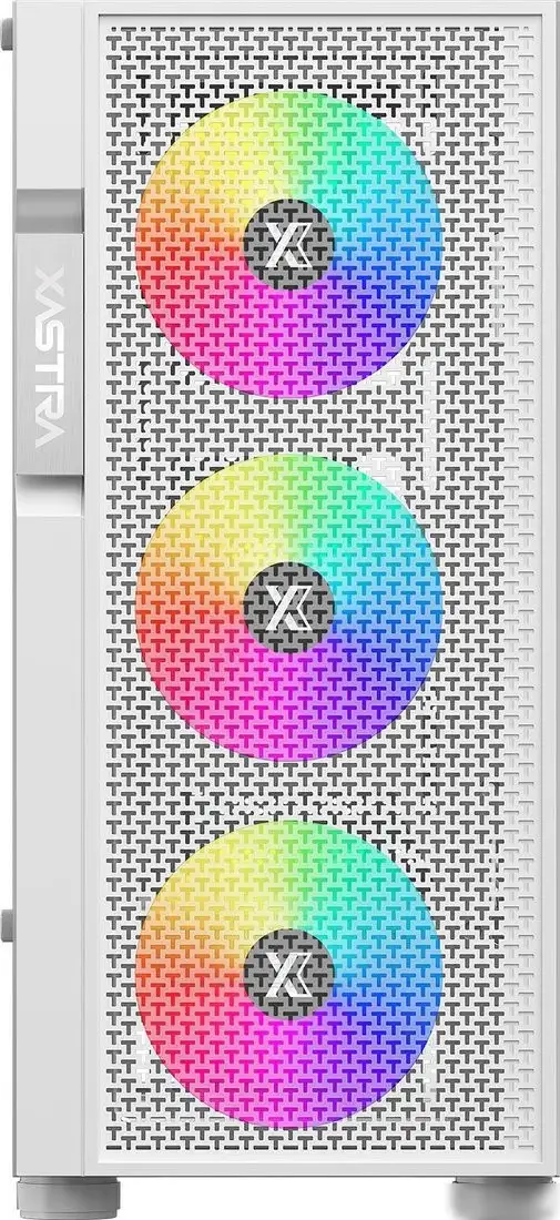 Корпус XASTRA A302 4FRGB WH (белый) – фото товара