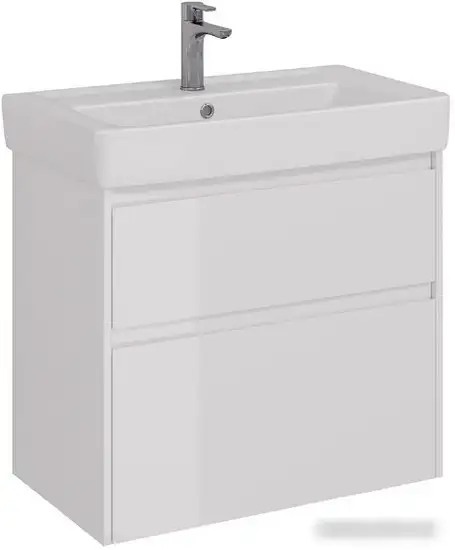 Lemark Тумба под умывальник Combi 80 LM03C80T (белый глянец) – фото товара