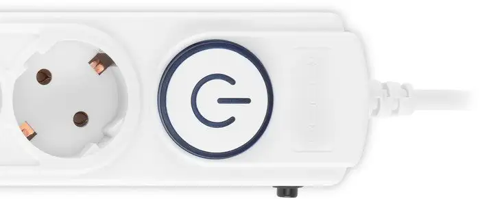 Сетевой фильтр IPPON BK-6-EU-1.8-10-W (1.8м, 6 розеток, белый) – фото товара