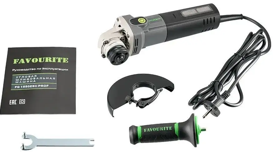 Угловая шлифмашина Favourite FG 1550ESC PROF – фото товара