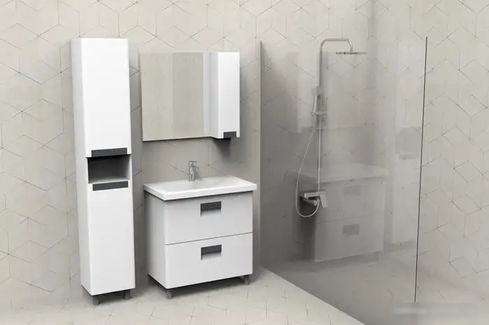 АВН Шкаф с зеркалом Сорренто 80 115.11 – фото товара