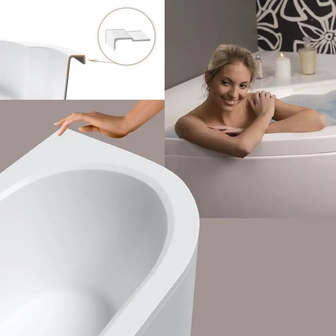 Ванна Lauter Bliss 160х75 L 21201061L - фото товара