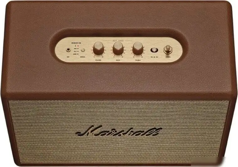 Беспроводная колонка Marshall Woburn III (коричневый) – фото товара