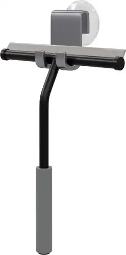 Скребок для душевой кабины Wasserkraft K-211Black – изображение в каталоге